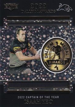 2023 NRL Traders Elite - 2022 Dally M Awards Priority #DM15 Isaah Yeo Front